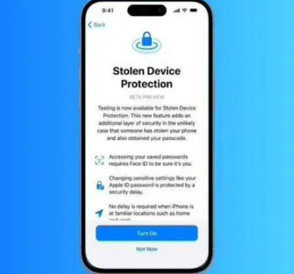 山丹苹果授权维修店分享被盗设备保护功能开启方法 