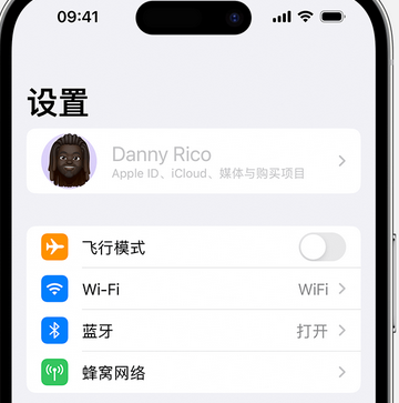 山丹appleID维修服务iPhone设置中Apple ID显示为灰色无法使用