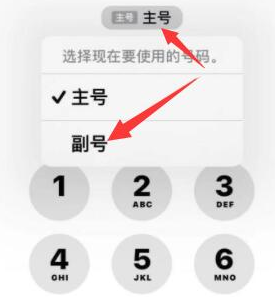 山丹苹果14维修店分享iPhone 14 Pro Max使用副卡打电话的方法 